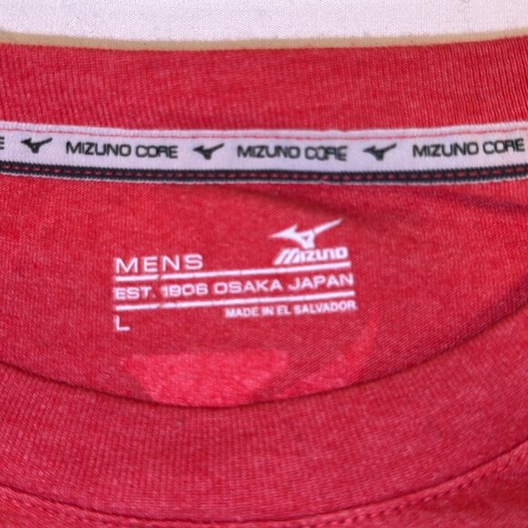 Men's MIZUNO CORE T-Shirt Atlanta Track Club - Red / White Graphic - Very Nice! - Picture 5 of 14